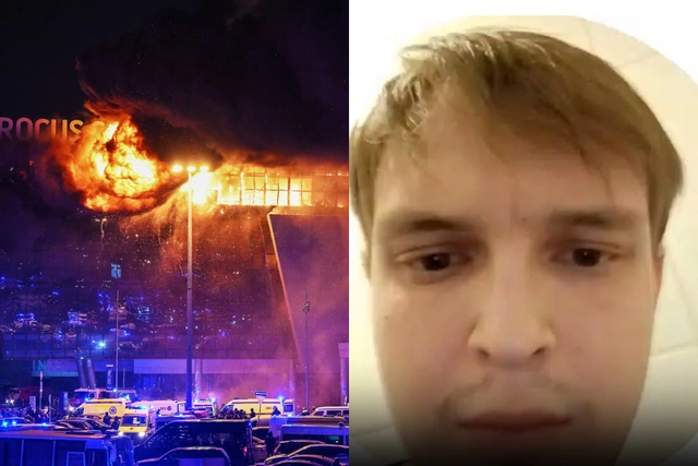 Молодой музыкант вывел сквозь дым людей из горящего "Крокус Сити Холла" - ВИДЕО
